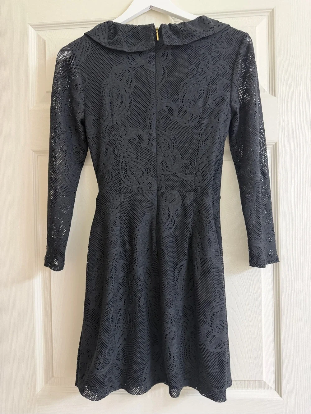 Lilly Pulitzer Black Tiki Ruffle Wrap Romper - Picture 4 of 9
